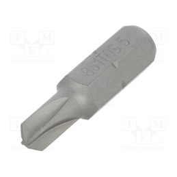 1 pcs x BETA - 861TQS/5 - Screwdriver bit, Torq-Set®, TS5, Overall len: 25mm