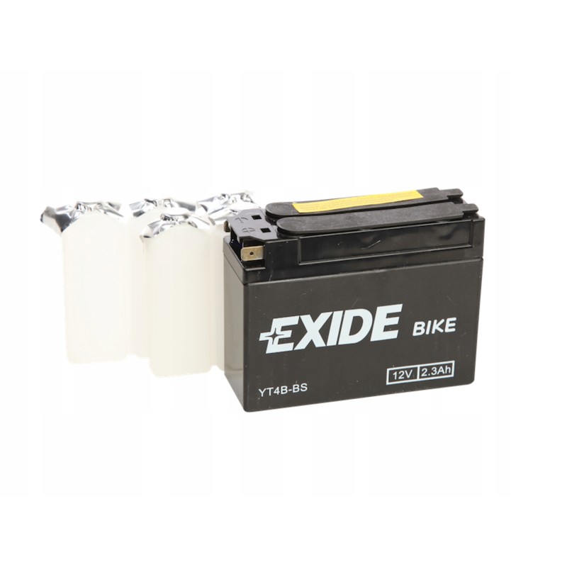 Battery for quad 2 3 ah exide agm et4b bs atv