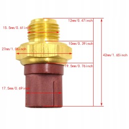 Radiator fan switch cfmoto cforce 400