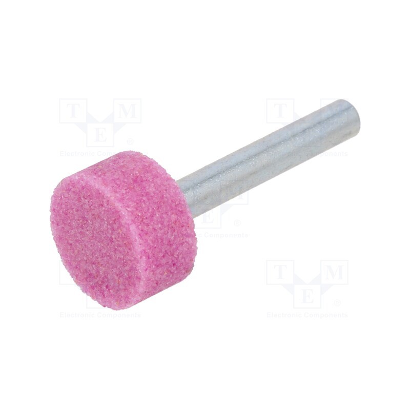 1 pcs x PG PROFESSIONAL - MD.005 - Grindingstone, Ø: 20mm, Ø: 6mm, Tip mat: aluminium oxide