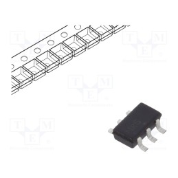 3 pcs x ONSEMI - NL27WZ16DTT1G - IC: digital, buffer,non-inverting, Ch: 2, SMD, TSOP6, 1.65÷5.5VDC