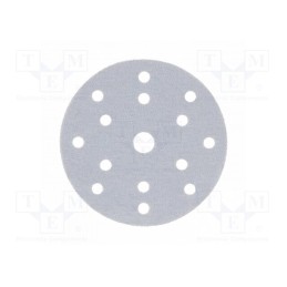 1 pcg x Hu00d6GERT TECHNIK - HT8D141 - Sanding plate, Granularity: 80, Mounting: bur, with holes, Ø150mm