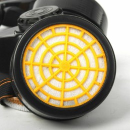 Anti-splinter safety goggles with mask