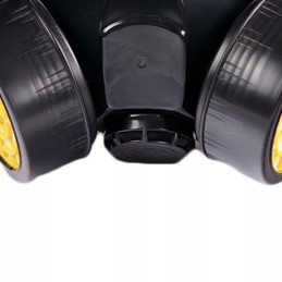 Tilting visor goggles with face shield