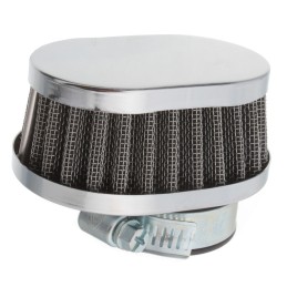 Cone filter chrome metal scooter quad atv 38mm