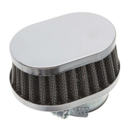 Cone filter chrome metal scooter quad atv 38mm