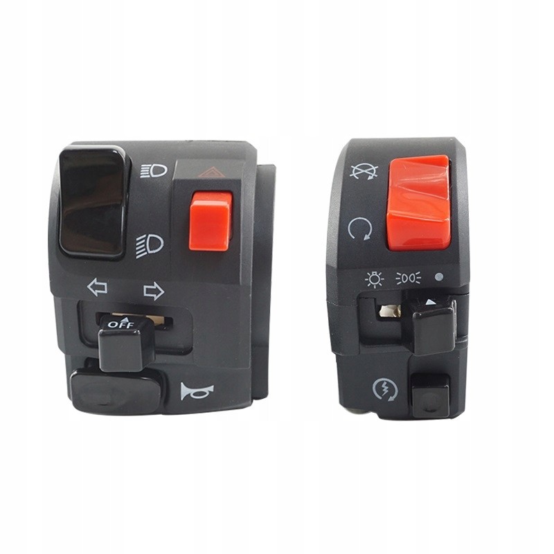 Quad motor switch, turn signals, ignition lights