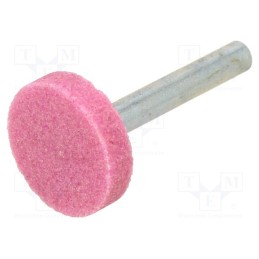 1 pcs x PG PROFESSIONAL - MD.006 - Grindingstone, Ø: 25mm, Ø: 6mm, Tip mat: aluminium oxide
