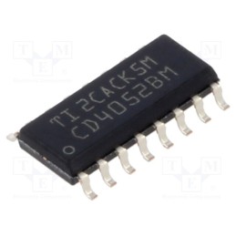 1 pcs x TEXAS INSTRUMENTS - CD4052BM96 - IC: digital, demultiplexer,multiplexer, Ch: 4, CMOS, SMD, SOIC16