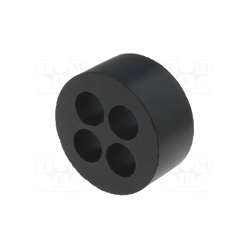 1 pcs x LAPP - 53332470 - Insert for gland, 7mm, M32, IP54, NBR rubber, Holes no: 4