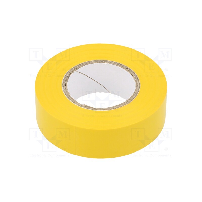 1 rol x SCAPA - TAŚMA 2701W 15MM/20M ŻÓŁTA - Tape: electrical insulating, W: 19mm, L: 20m, Thk: 0.13mm, yellow