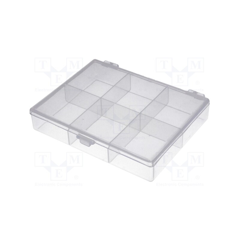 1 pcs x NEWBRAND - NB-BOX6 - Container: collective, with partitions, polypropylene