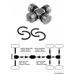 Shaft crossbar yamaha yfm 600 grizzly 400 kodiak 4x4