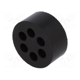 1 pcs x LAPP - 53332650 - Insert for gland, 5mm, M32, IP54, NBR rubber, Holes no: 6