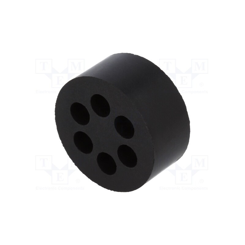 1 pcs x LAPP - 53332650 - Insert for gland, 5mm, M32, IP54, NBR rubber, Holes no: 6