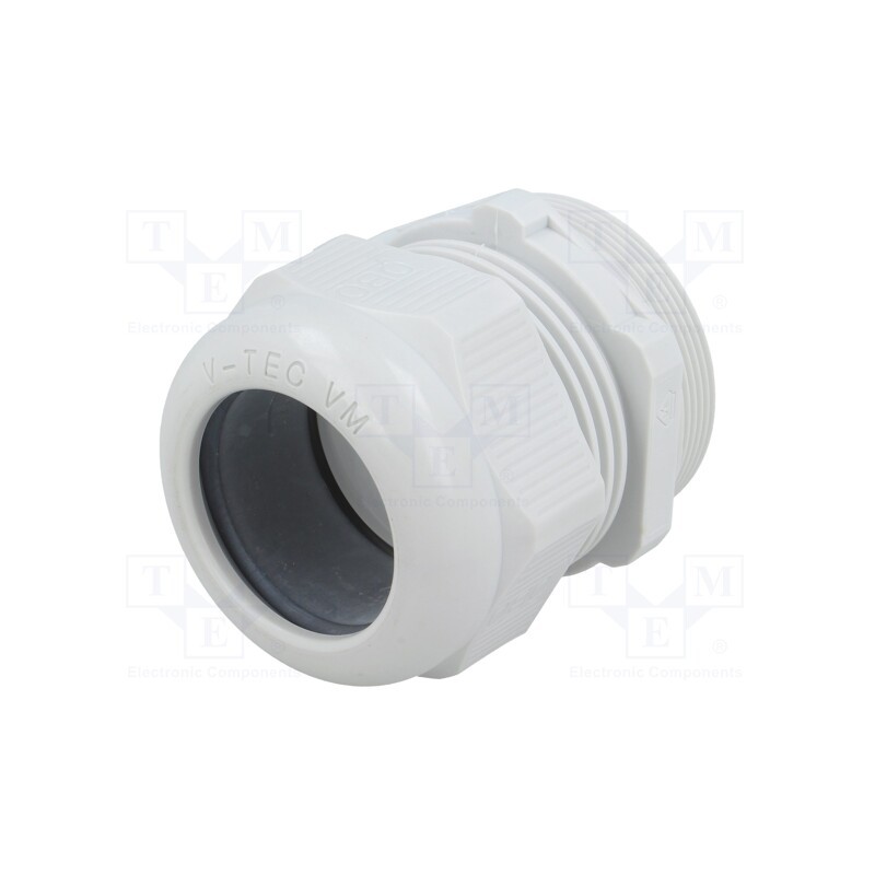 1 pcs x OBO BETTERMANN - V-TEC VM50 LGR - Cable gland, M50, 1.5, IP68, polyamide, light grey, V-TEC VM