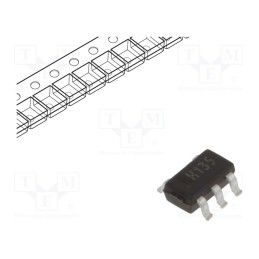 1 pcs x MAXLINEAR - SPX5205M5-L/TR - IC: voltage regulator, LDO,linear,adjustable, 1.235÷15.65V, SMD