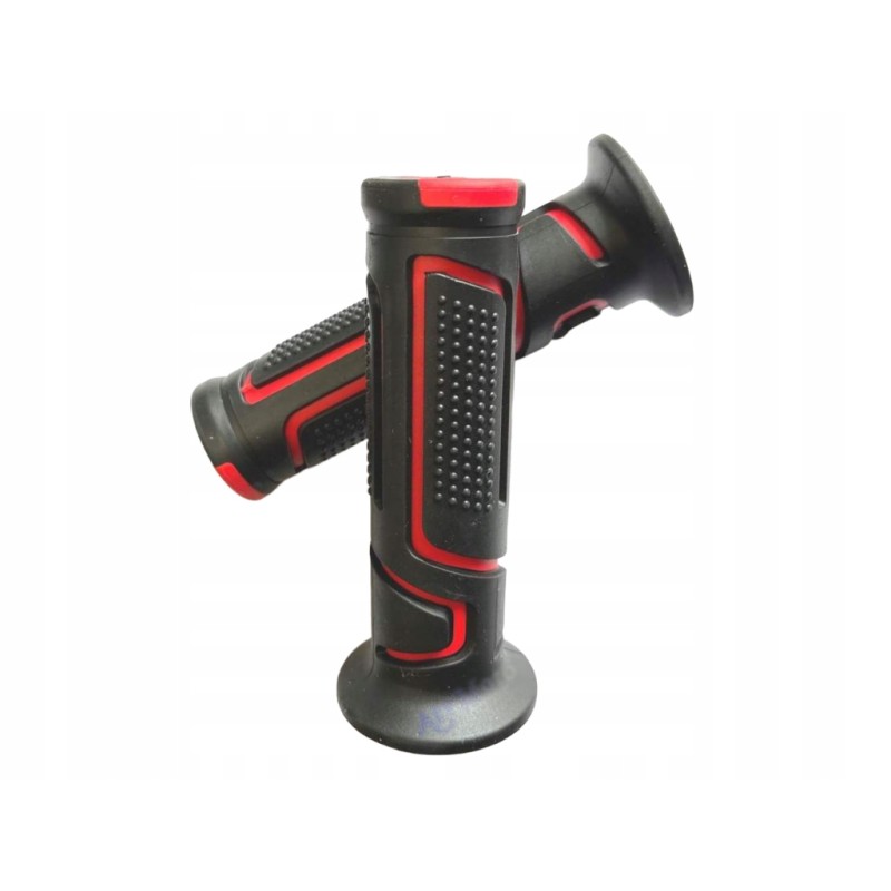 Rubber shifters, black and red koso steering wheel grips