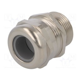 1 pcs x HUMMEL - 1.609.2500.31 - Cable gland, with long thread, M25, 1.5, IP68, brass, 10bar