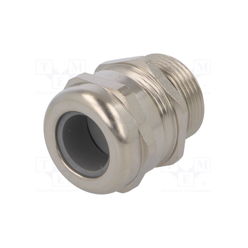1 pcs x HUMMEL - 1.609.2500.31 - Cable gland, with long thread, M25, 1.5, IP68, brass, 10bar