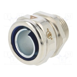 1 pcs x ANAMET EUROPE - 712.020.1 - Straight terminal connector, Thread: metric,outside, brass, OR