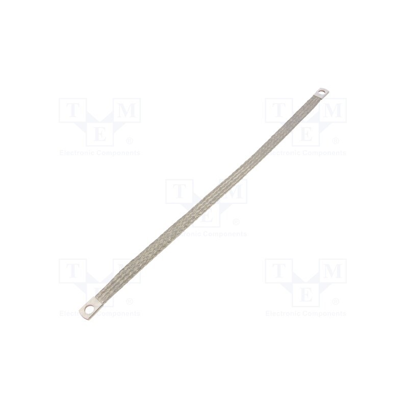 1 pcs x HELUKABEL - 11008441 - Braids, tape, 16mm2, Ø1: 8.5mm, Ø2: 8.5mm, L: 0.4m, -20÷125°C