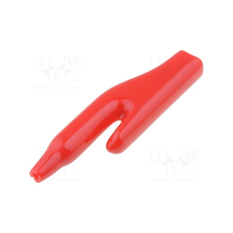 5 pcs x DELTRON - 302-0500 - Insulator, red, 303-0000