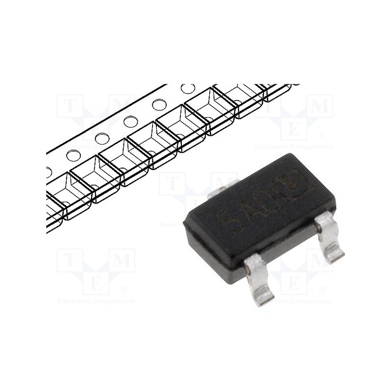 3 pcs x MICROCHIP TECHNOLOGY - MCP1703T-1202E/CB - IC: voltage regulator, LDO,linear,fixed, 1.2V, 0.2A, SOT23A, SMD