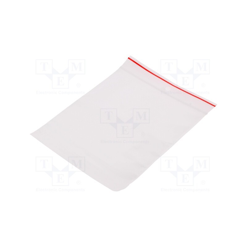 1 pcg x PLAST - 02-05-1113 - Self-seal bag, L: 130mm, Width: 110mm, Thick: 40um, polyetylene