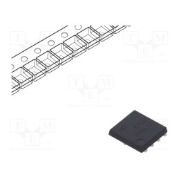 1 pcs x ALPHA & OMEGA SEMICONDUCTOR - AON6792 - Transistor: N-MOSFET, unipolar, 30V, 76A, 19W, DFN5x6
