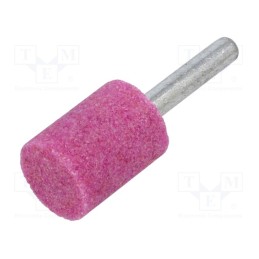 1 pcs x PG PROFESSIONAL - MA.028 - Grindingstone, Ø: 20mm, Ø: 6mm, Tip mat: aluminium oxide