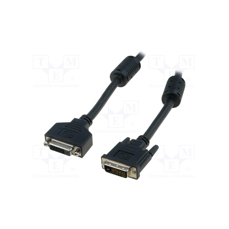 1 pcs x DIGITUS - AK-320200-020-S - Cable, dual link, DVI-D (24+1) socket,DVI-D (24+1) plug, PE, 2m