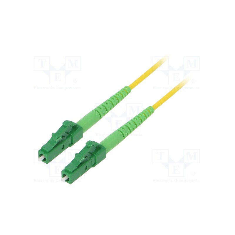 1 pcs x LOGILINK - FPSLC02 - Fiber patch cord, OS2, LC/APC,both sides, 2m, LSZH, yellow