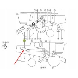 629510 1 composite V-belt 3b x 2600 lp