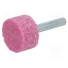 1 pcs x PG PROFESSIONAL - MA.031 - Grindingstone, Ø: 25mm, Ø: 6mm, Tip mat: aluminium oxide