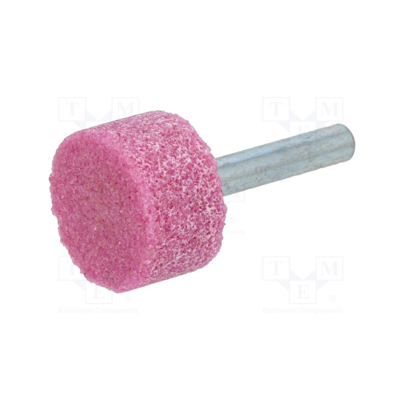 1 pcs x PG PROFESSIONAL - MA.031 - Grindingstone, Ø: 25mm, Ø: 6mm, Tip mat: aluminium oxide