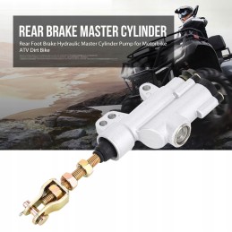Rear foot brake master cylinder for atv and dirt bike