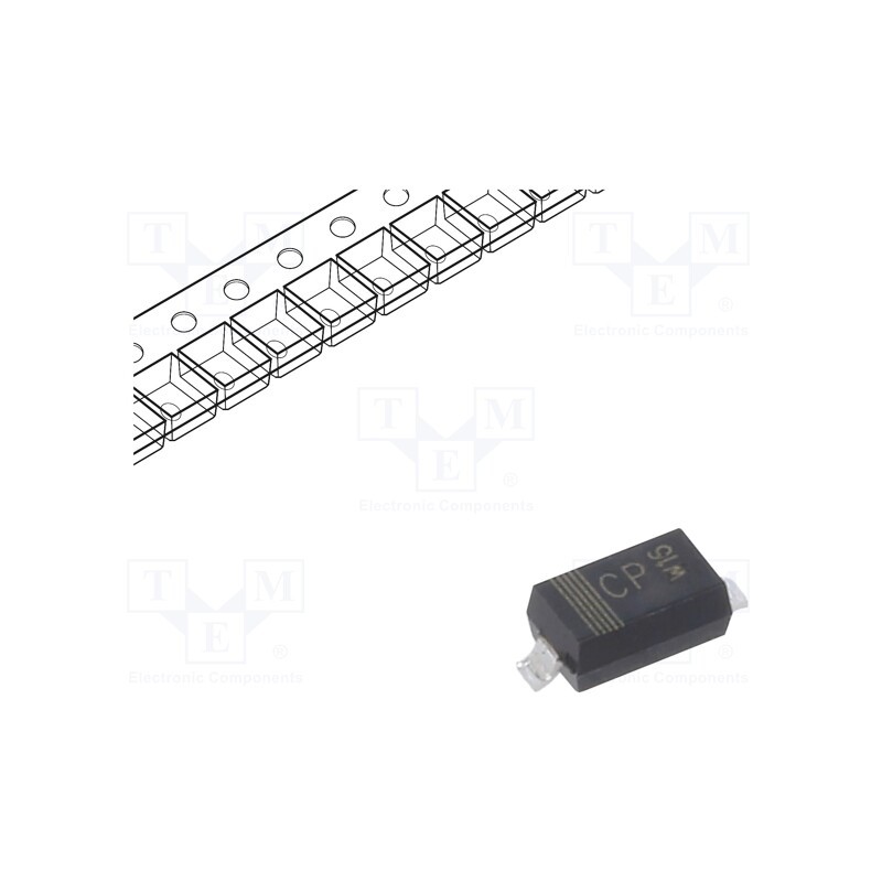 25 pcs x NEXPERIA - BZT52-C20X - Diode: Zener, 590mW, 20V, SMD, , SOD123, Ifmax: 250mA