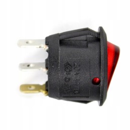 Universal switch red 20a LED