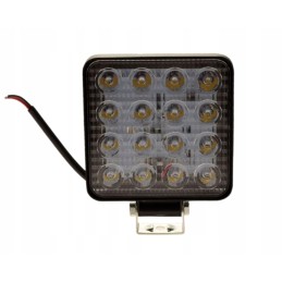 LED additional lamp 48w square searchlight atv quad