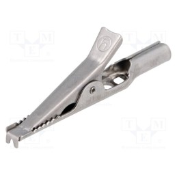 1 pcs x HIRSCHMANN T&M - AGF 30 - Crocodile clip, 5A, 60VDC, Grip capac: max.16mm, Socket size: 4mm