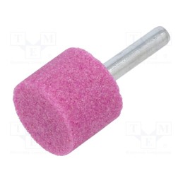 1 pcs x PG PROFESSIONAL - MA.032 - Grindingstone, Ø: 25mm, Ø: 6mm, Tip mat: aluminium oxide