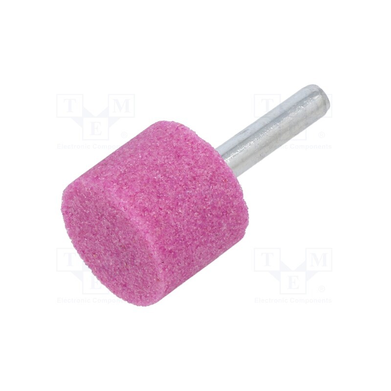 1 pcs x PG PROFESSIONAL - MA.032 - Grindingstone, Ø: 25mm, Ø: 6mm, Tip mat: aluminium oxide