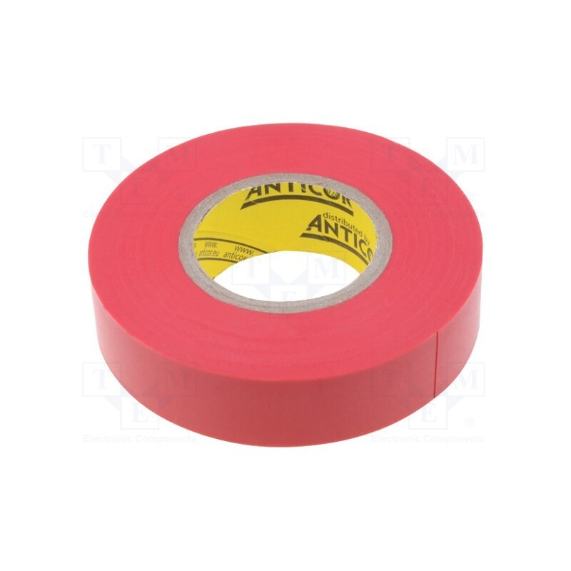 1 set x ANTICOR - ELECTRIX 202 SUPERFLEX - Tape: electrical insulating, W: 19mm, L: 20m, Thk: 0.19mm, PVC film