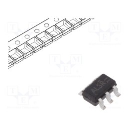 3 pcs x ALPHA & OMEGA SEMICONDUCTOR - AOZ8300CI-05 - Diode: TVS array, 5V, 25A, 300W, SOT23-6, Features: ESD protection