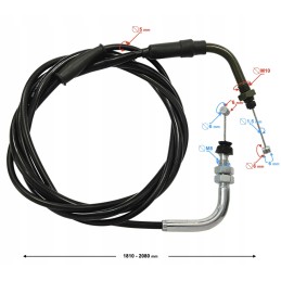 Falcon 50 e5 throttle cable