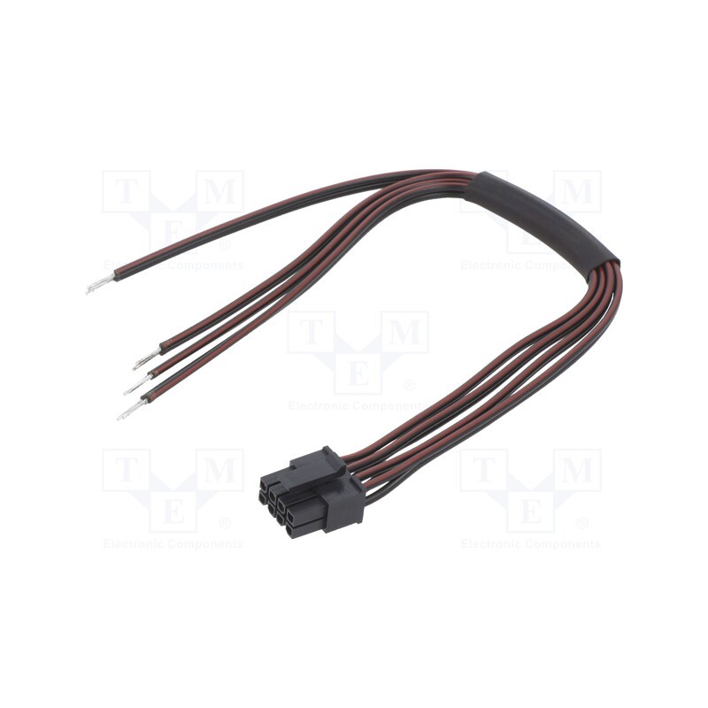 1 pcs x ESPE - KABX-8PFS-L200 - Cable, Micro-Fit 3.0, cables,female, PIN: 8, 0.2m, 4A, TLYp, 0.35mm2