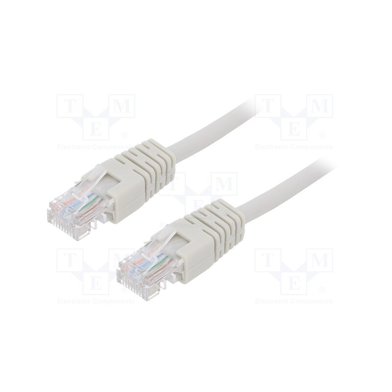1 pcs x GEMBIRD - PP12-30M - Patch cord, U/UTP, 5e, stranded, CCA, PVC, grey, 30m, 26AWG
