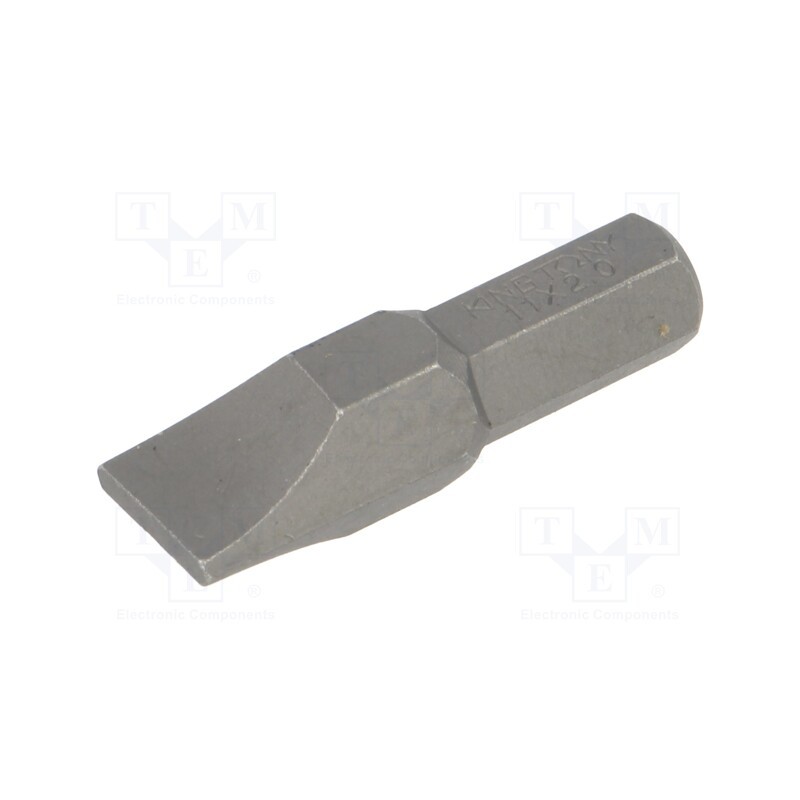 1 pcs x KING TONY - 183611S - Screwdriver bit, slot, 11,0x2,0mm, Overall len: 36mm