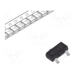 20 pcs x NEXPERIA - PMBTA56,215 - Transistor: PNP, bipolar, 80V, 0.5A, 250mW, SOT23,TO236AB